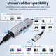 thumbnail image 5 of Hub USB 3.0 con adaptador Ethernet RJ45 de 1 GB para MacBook Pro, 5 of 8