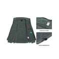 thumbnail image 5 of Little Donkey Andy Women's Lightweight Recycled Polar Fleece Hiking Jacket Full Zip Thermal Ski Jacket Outerwear Dark Green Heather S, 5 of 7