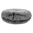 thumbnail image 3 of Bessie and Barnie Signature Midnight Frost Luxury Shag Extra Plush Faux Fur Bagel Pet/ Dog Bed, 3 of 6