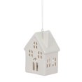 thumbnail image 3 of Holiday Time PL 4in LED Ceramic White House Ornament Home Decor, 3 of 5