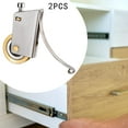 thumbnail image 6 of deevoka 2x Sliding Patio Door Roller Assembly Replacement Professional for Closet Doors Hardware Multifunctional Silent Copper Wheel Single Concave Wheel, 6 of 9