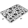 thumbnail image 6 of 888 Display USA, Inc 50 Bags of our Paw Print Paper Bags, Pet Gift Bags with Paw Prints, great for treats, store sales, party favors, animal theme events, promotions, and more. White, 6" x 9", 6 of 6