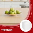 thumbnail image 6 of Tripumer 6 Pcs Clear Plastic Placemats Clear Plastic Place mat for Dining Table 12 x 16 inch Translucent Place mats Transparent Table Mats for Kitchen Table Dining, 6 of 8