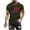 Army Green ①, variant on Chiccall Mens 4th of July Crew Neck Patriotic T-Shirts Independence Day American Flag Print Casual Short Sleeve Tee Tops