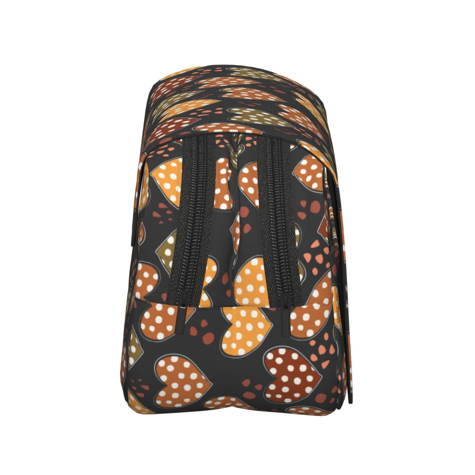 Rateoe Heart Pattern Double Clamshell Pen Case, Storage Organizer with Two Zipper Compartments– Holds Up to 50 Pencils & Pens