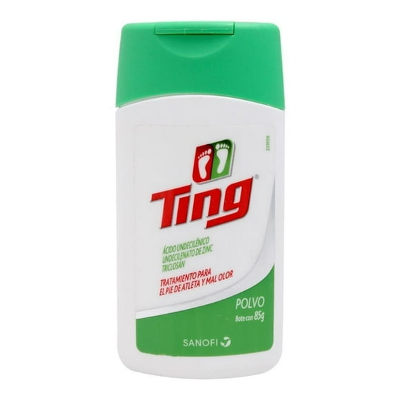 Antimicótico Ting polvo para el pie de atleta y mal olor 85 g