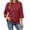 Wine, variant on Posijego Womens 3/4 Sleeve Shirts Athletic Workout T-Shirts Backless Summer Casual Running Yoga Active Tees for Women