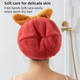 thumbnail image 3 of New Super Absorbent Hair Towel Wrap for Wet Hair, Commonlyto Towel, Microfiber Hairs Drying Caps, Cute Bow Dry Hairs Hat Quick Dry Towels(3pcs-b), 3 of 6