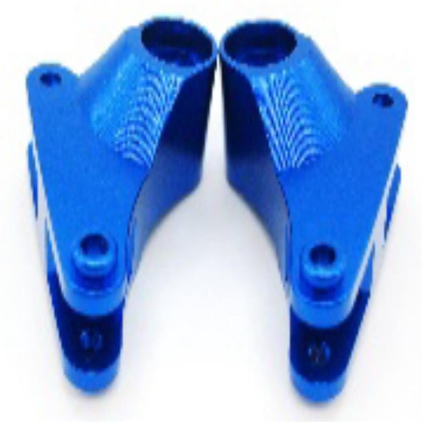 Vogacara Amortiguador trasero RCGOFFLOW, pieza de coche RC, amortiguador trasero roscado para 1/8 1/8 e-revo de curso corto Kits de construcción modelo Azul oscuro