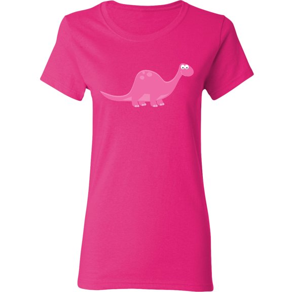 Inktastic Pink Dinosaur Women's T-Shirt