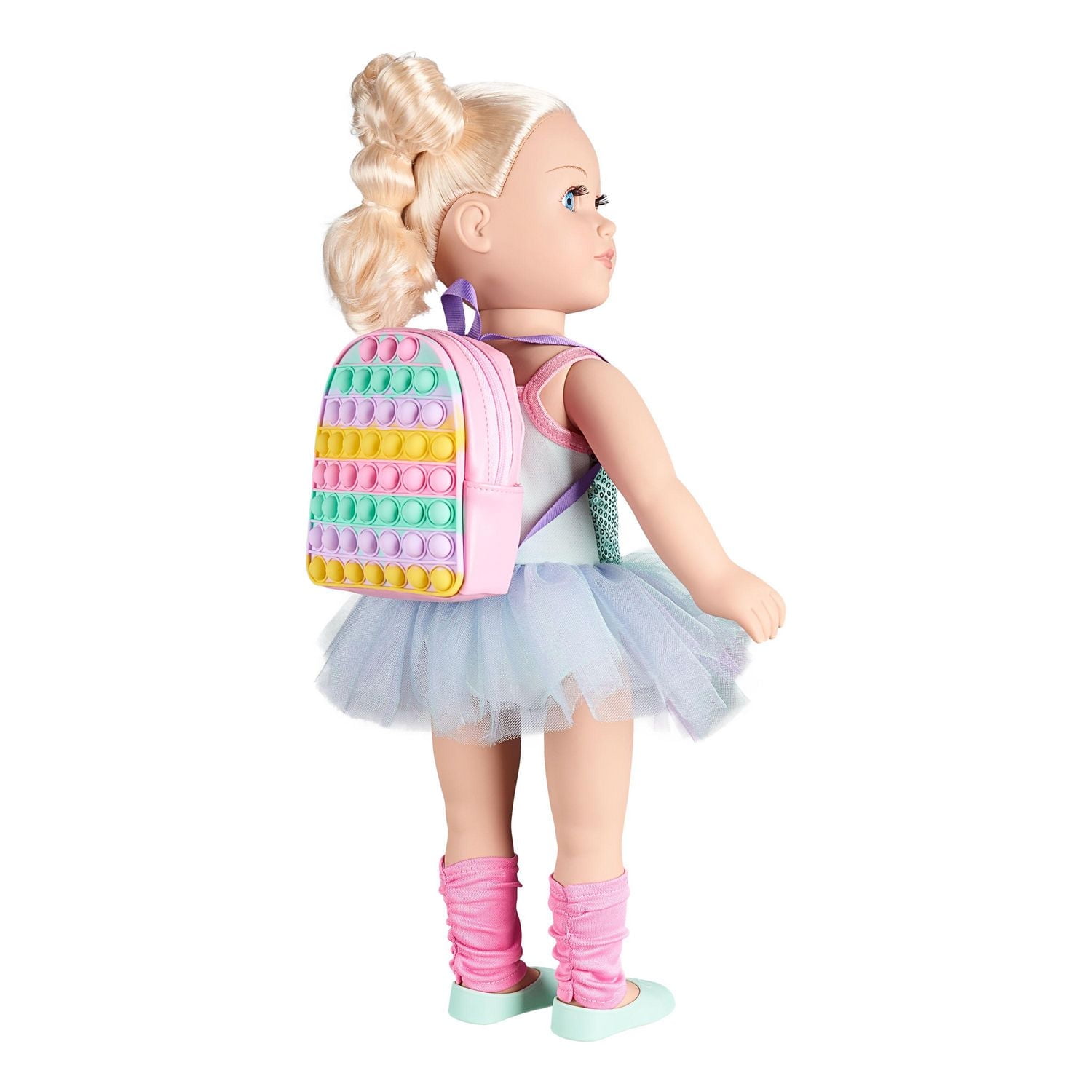 My Life As Bubble Popping Backpack for 18in Dolls