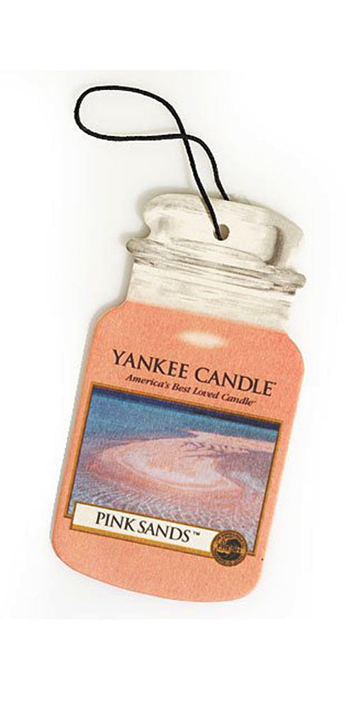 Yankee Candle Car Jar Ultimate Car Air Freshener, Pink Sands - Gillman Home  Center