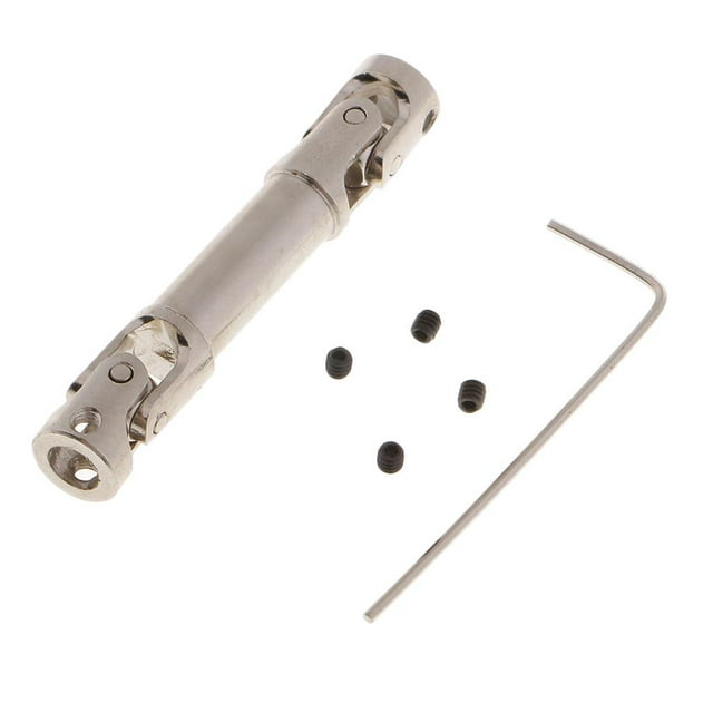 Eje de transmisión de junta universal de acero de 4 x 3 mm para Crawler Axial SCX10 D90