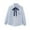 Blue, variant on ZACPNCV Kids Girls Shirt Long Sleeve Button Up School Uniform Shirts Dress Blouse Peter Pan Collar Shirt Blue 9-10 Years