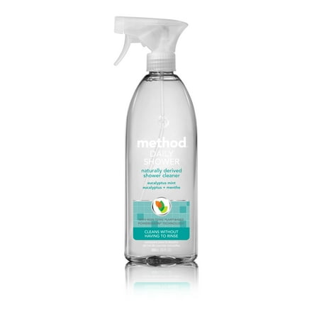 spray cleaner shower daily method eucalyptus mint ounce ml tub tile wishlist