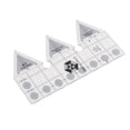 thumbnail image 1 of Quilting Templates Guide,Ruler Grids 45/60/90 Degree Quilting Rulers Quarter Triangle Cutting Guide Seamless Integration, 1 of 3
