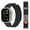 Black, variant on Dwitch Band for Apple watch 42/44/45/49mm, Nylon Band Adjustable with Metal C-Hook Strap for Men Women,Black