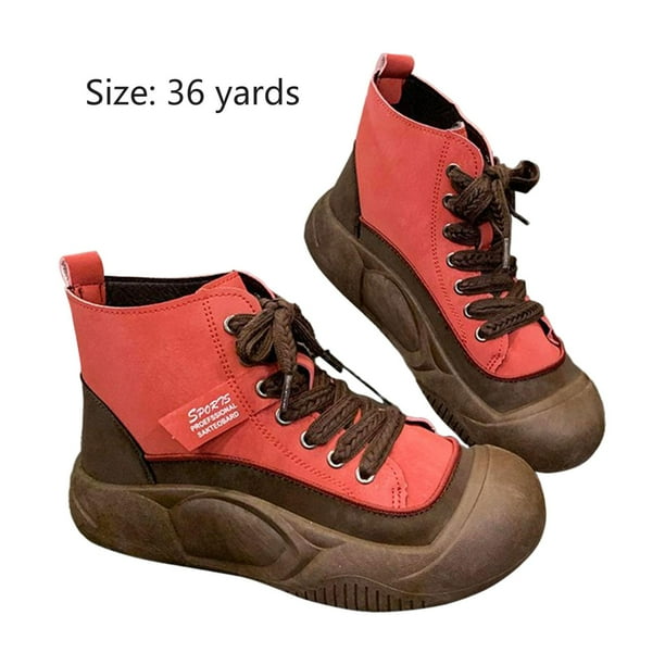 High Top Sneakers Trainers Ladies Walking Shoes for Running Walking Hiking 36 Walmart