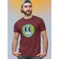 thumbnail image 2 of Toon Style Worried World T-Shirt Men -Image by Shutterstock, Male x-Large, 2 of 4