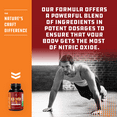 thumbnail image 6 of Nature’s Craft Nitric Oxide Supplement, Natural Post and Pre Workout Support Capsules, 60 Count, 6 of 8