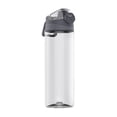 thumbnail image 1 of Naiovety Taza deportiva Cerradura de seguridad portátil Botella de agua de reposición Botellas insípidas no tóxicas Navidad para el hogar al Kits de desorden para acampar gris roca 620ml, 1 of 6
