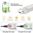 thumbnail image 6 of Rosnek LED Closet Lights Motion Sensor Under Cabinet Lights, USB 3 Color Changing Dimmable Rechargeable Closet Light for Closet, Cabinet, Kitchen, Wardrobe, Cupboard, 6 of 9