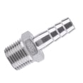 thumbnail image 1 of CONECTOR DE DE MANGUERA DE PUAS DE MONTAJE DE TUBERÍA DE ROSCA MACHO SS304 DE ACERO INOXIDABLE BSP 1OR8 "~ 3or4", Adaptador de 15 mm, Junta de Montaje rápido de Plomería,, 1 of 7