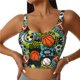 thumbnail image 1 of Balery Balls Sujetadores deportivos con espalda cruzada para mujer, acolchados, sin costuras, de alto impacto, ideales para yoga, gimnasio, entrenamiento y fitness.-Large, 1 of 8