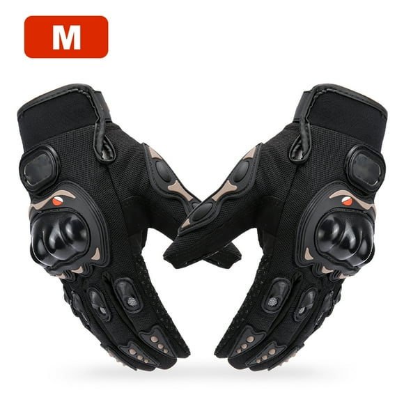 TFixolMen’s Motorcycle Gloves Full Finger Motorbike for Climbing Hiking Cycling Rubber Outdoor Slow Earthquake Non-slip Glove Mountain Breathable M-XXL