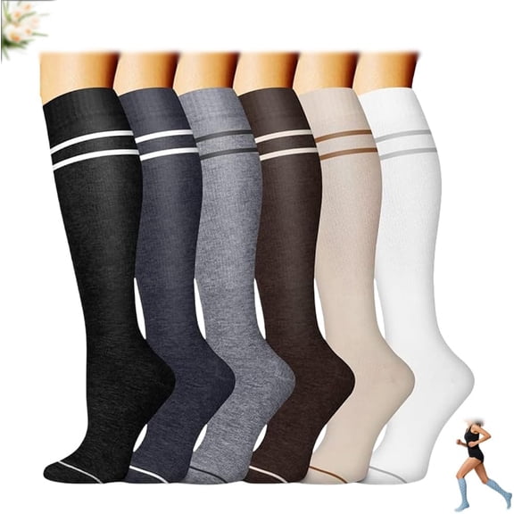 Light Compression Socks for Women & Men, Best Support 2025 Women's Compression Socks for Travel,Nurses,Running,Athletic
