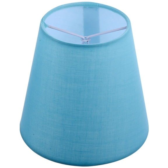 ibasenice Round Clip- Lamp Shade, Lampshade for Bedroom, Living Room, Table Lamp, 1 Pack