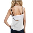 thumbnail image 3 of Womens Racerback Tank Tops Sleeveless Athletic Tank Tops Scoop Neck Basic Undershirt Yoga Running Shirts for Women Oversized Gym Clothes, 3 of 6