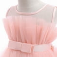 thumbnail image 4 of Generic Baby Girls Fashion Flower Dress Cute Princess High Low Hem Waisted Tutu Tulle Dresses Holiday Ballgown for 2-11 Years, 4 of 6