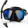 thumbnail image 1 of Equipo de Snorkel MELUMILU Conjunto de Snorkel Seco para Adultos Negro, 1 of 7