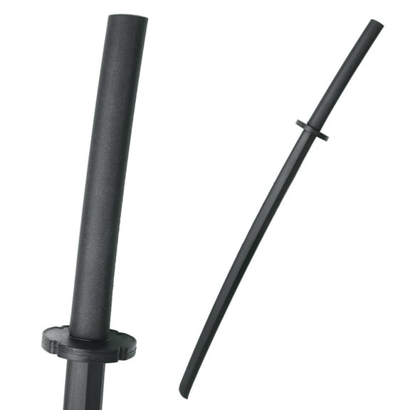 40" Foam Training Katana Samurai Sword Sparring Stick LARP Black