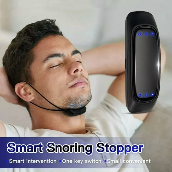 AFANQI Smart Snoring Stopper Sleep Aid Anti Snoring Chin Device Muscle Tightening
