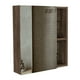 thumbnail image 2 of Gabinete de Baño Excelsior C/3 Entrepaños Madera Chocolate, 2 of 5