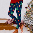 thumbnail image 6 of zaveiop Women's Ugly Christmas Cute Christmas Dwarf Leggings 3D Print Costume Xmas Leggings (Z4-Navy, L), 6 of 9