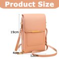 thumbnail image 2 of Monedero pequeño para teléfono de mujer, bolso de mano con pantalla, cartera con ranuras para tarjetas, 2 of 5