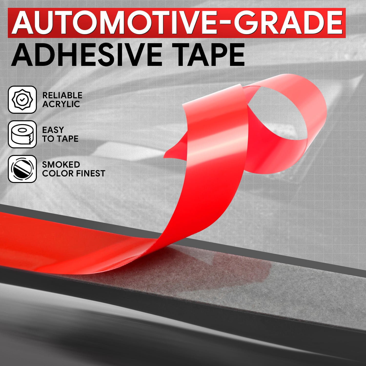 DNA Motoring for 2021-2026 Chevy Trailblazer In-Channel Window Visor Sun Rain Guard Deflector
