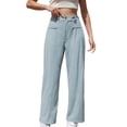 thumbnail image 2 of Women's Casual Elastic Waist Trousers with Pockets, Sporty Lounge Pants for Everyday Wear, 2 of 5