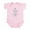 Petal Pink, variant on CafePress - Keep Calm And Carry On Infant Bodysuit - Baby Light Bodysuit, Size Newborn - 24 Months