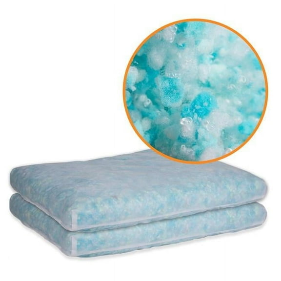 Supreme Filling Formula, 16 lb (2 cushions, 8 lb/each), Refill for Pet Beds, Cushions and Pillows