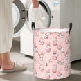 thumbnail image 4 of Goofa Easter Rabbit Printed Circular Hamper,Laundry Basket with Handles,Storage Baskets Foldable,Large Capacity Laundry Hamper-Medium, 4 of 8