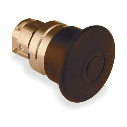 Schneider Electric Mushroom Head Push Button,Black,22mm ZB4BT2