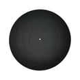 thumbnail image 1 of Turntable Platter Mat - Audiophile Grade Silicone Rubber Design Universal to All LP Vinyl Record Players Phonograph BK, 1 of 5