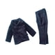 thumbnail image 5 of Traje completo 1/6 Figura masculina Ropa Chaqueta Pantalones Hecho a mano Elegante Vestir Casual Azul, 5 of 9