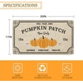 thumbnail image 2 of Mloabuc Fall Decor Door Mat 17x30 Inch Fall Farmhouse Pumpkin Patch Mat Fall Decorate Seasonal Fall Thanksgiving Country Floor Mat Switch Mat for Indoor Outdoor 17x30 Inch, 2 of 5