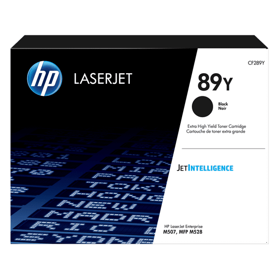 HP 89Y Extra High Yield Black Original LaserJet Toner Cartridge, ~20,000 pages,