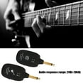 thumbnail image 6 of A8 Uhf Wireless Guitar Transmitter And Receiver Set 730Mhz True Sound Transmission With Ultra-Low Delay Supports 4 Devices Simultaneously 50M No Obstacle 30M Through Wall For, 6 of 8